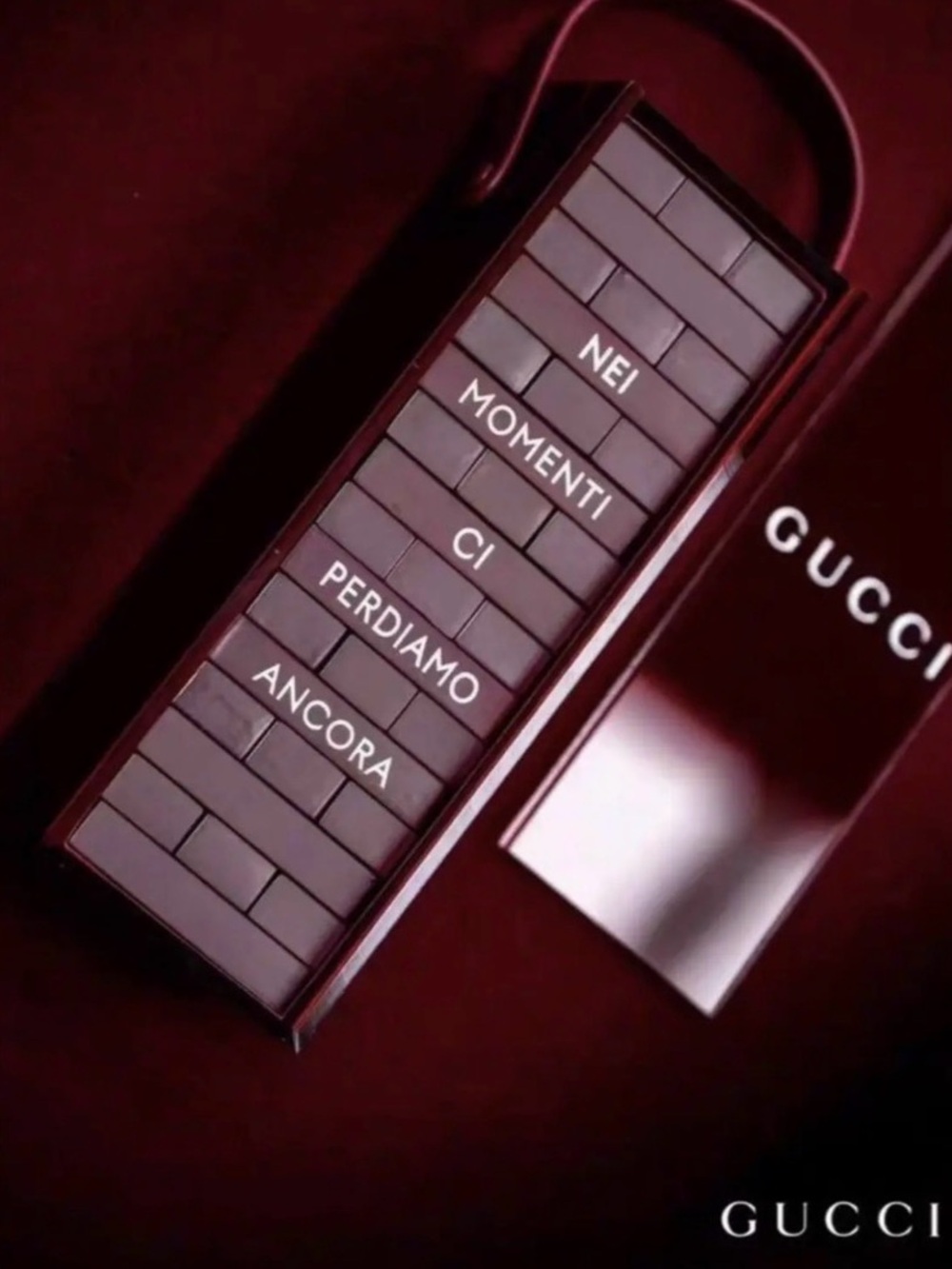 Gucci Ancora Jenga Stacking Game Set
